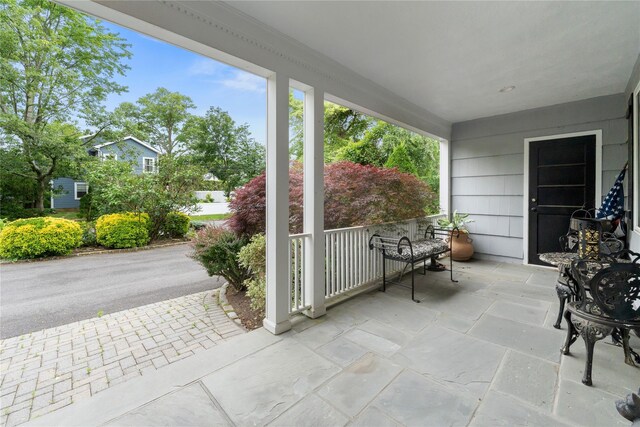 156 Lefferts Rd, Woodmere, NY 11598 - view of covered porch