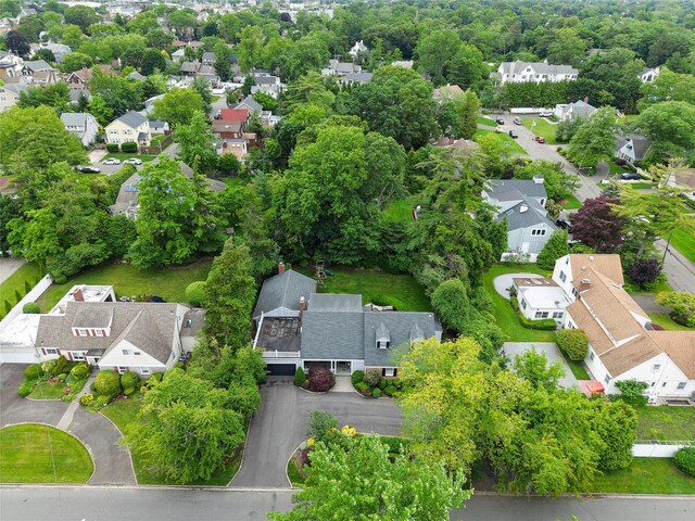 156 Lefferts Rd, Woodmere, NY 11598 - aerial perspective of suburban area