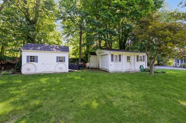 107 S Country Rd, East Patchogue, NY 11772 - view of shed with view of wooded area