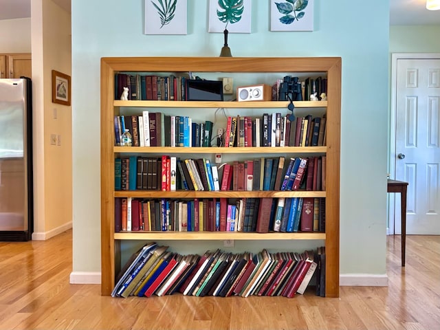 167 Benner Rd, Red Hook, NY 12571 - detailed view of freestanding refrigerator and wood finished floors
