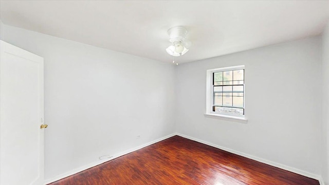 144-37 79th Ave Unit 1R, Kew Garden Hills, NY 11367 - unfurnished room with dark wood finished floors and a ceiling fan