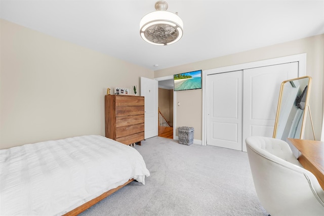 10 Von Trapp Ct, Washingtonville, NY 10992 - carpeted bedroom featuring a closet