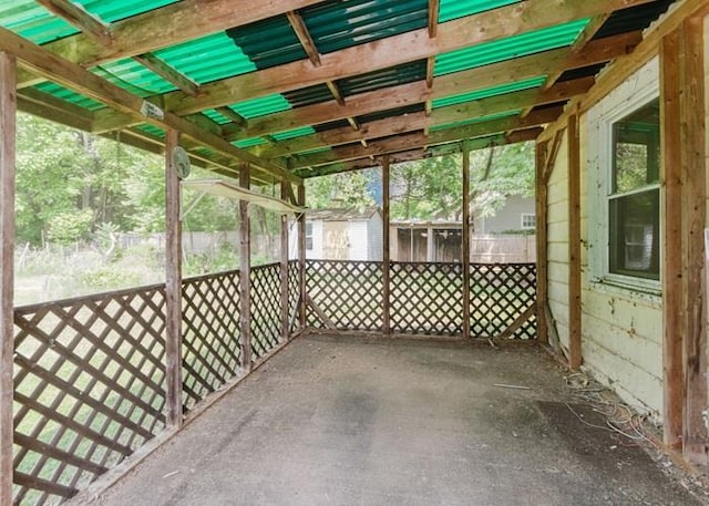 8 Gary Dr, Hyde Park, NY 12538 - view of unfurnished sunroom