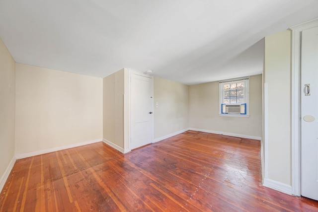 126 Carman St, Patchogue, NY 11772 - additional living space with wood-type flooring and baseboards