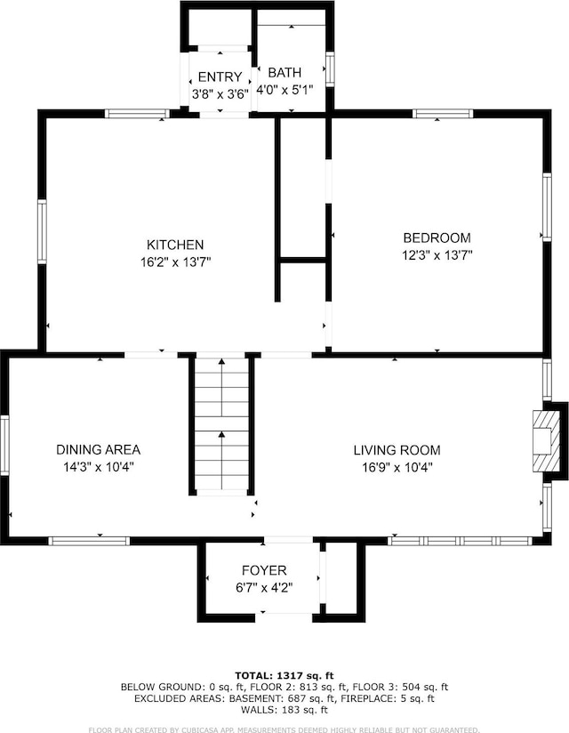 126 Carman St, Patchogue, NY 11772 - view of floor plan / room layout