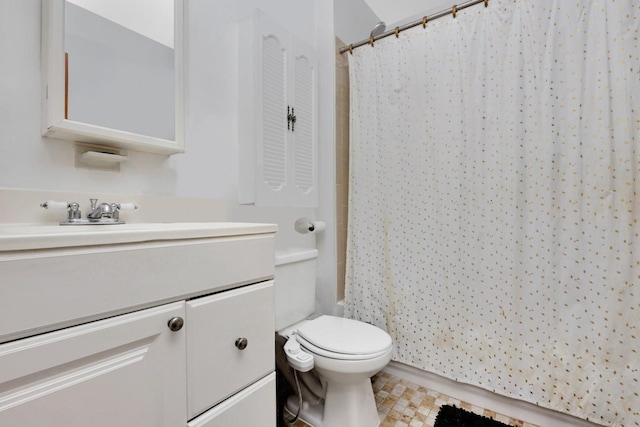 66-48 73rd Pl, Middle Village, NY 11379 - full bathroom with vanity and toilet