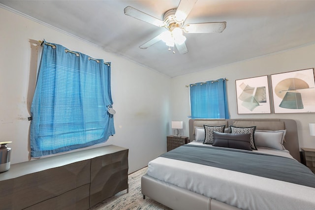 2984 Dorlon, Baldwin, NY 11510 - bedroom with a ceiling fan and crown molding