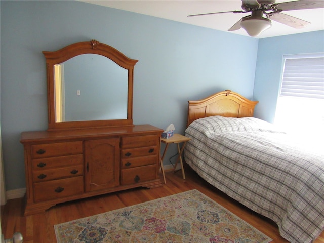 48 Brennan Ct, Chester, NY 10918 - bedroom with wood finished floors and ceiling fan