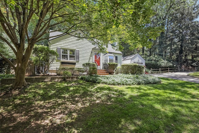 6 Cold Spring Ln, Huntington, NY 11743 - view of front of house featuring a front yard