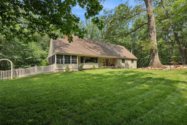23 Bacon Rd, Head Of The Harbor, NY 11780 - back of house featuring roof with shingles