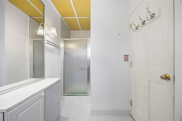 610 Van Cortlandt Park Ave, Yonkers, NY 10705 - full bath featuring a shower stall and vanity