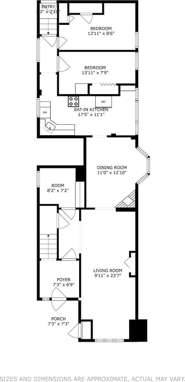 93 Edgewood Ave, Yonkers, NY 10704 - view of home floor plan