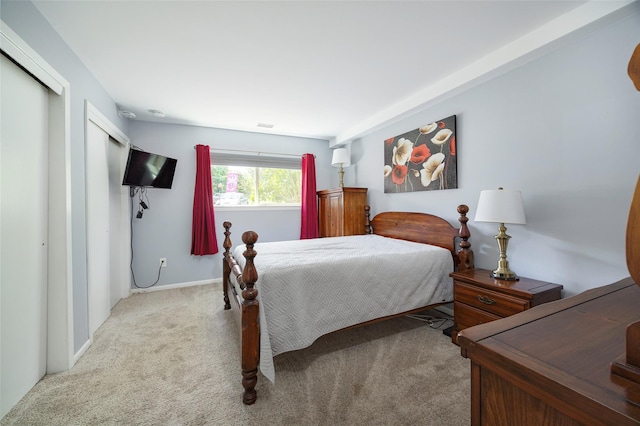 26Cooper Road 307, Poughkeepsie, NY 12603 - carpeted bedroom featuring a closet