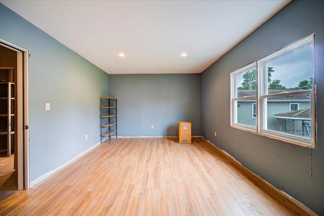 64 Mountainview Rd, Fishkill, NY 12524 - unfurnished room with wood finished floors and recessed lighting