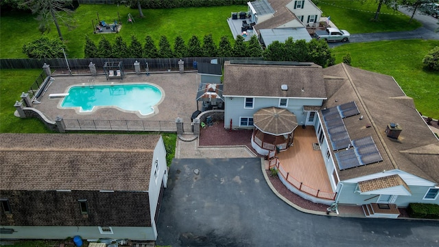 64 Mountainview Rd, Fishkill, NY 12524 - aerial view of a pool area