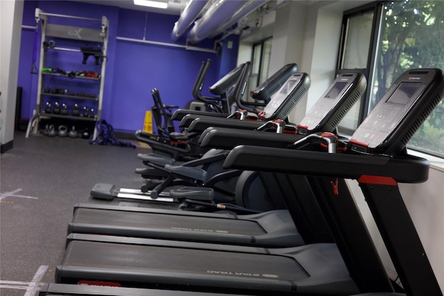 4 Fordham Hill Oval Unit 12B, Bronx, NY 10468 - view of gym