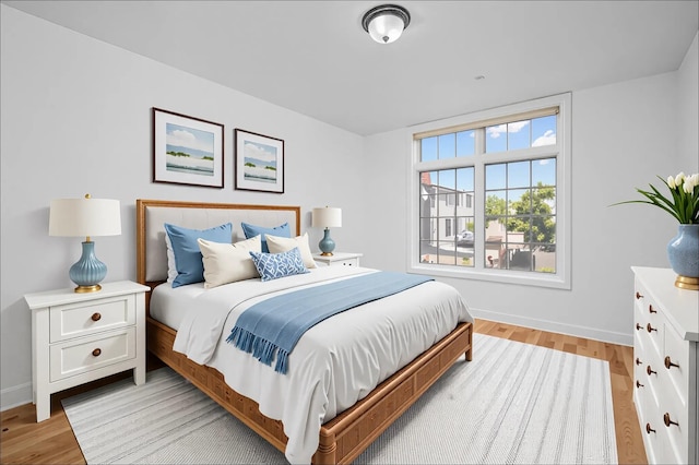 55 1st St Unit 207, Pelham, NY 10803 - bedroom with light wood-style floors