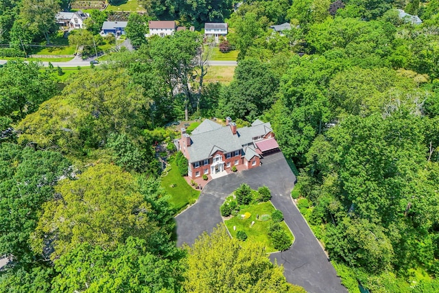 400 Beechmont Dr, New Rochelle, NY 10804 - bird's eye view of a forest