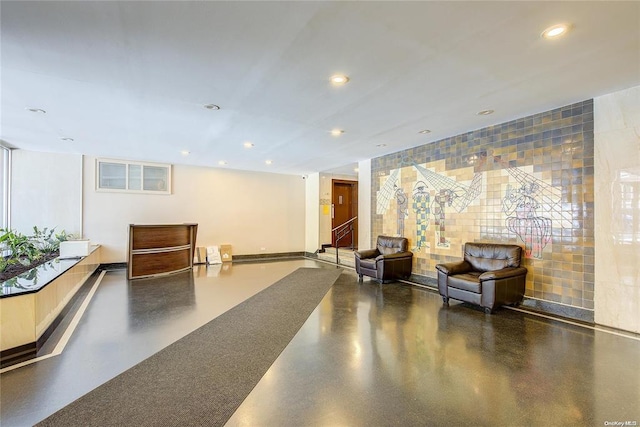 63-84 Saunders St Unit 2G, Rego Park, NY 11374 - building lobby with recessed lighting