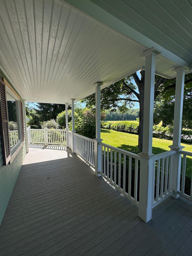 2045 Salt Point Tpke, Salt Point, NY 12578 - porch featuring a lawn