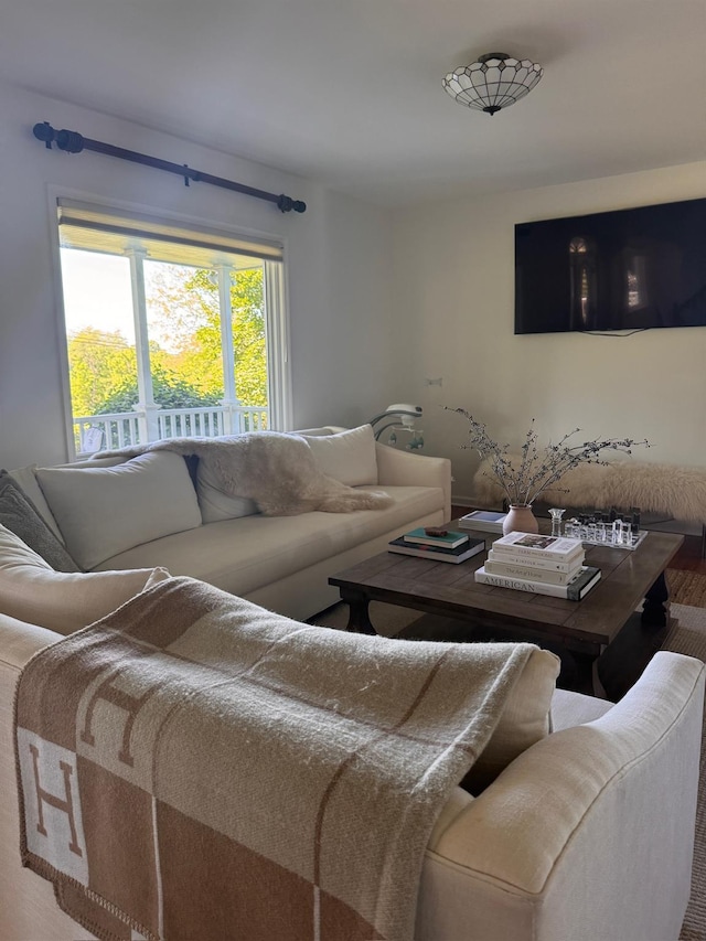 2045 Salt Point Tpke, Salt Point, NY 12578 - living room with wood finished floors