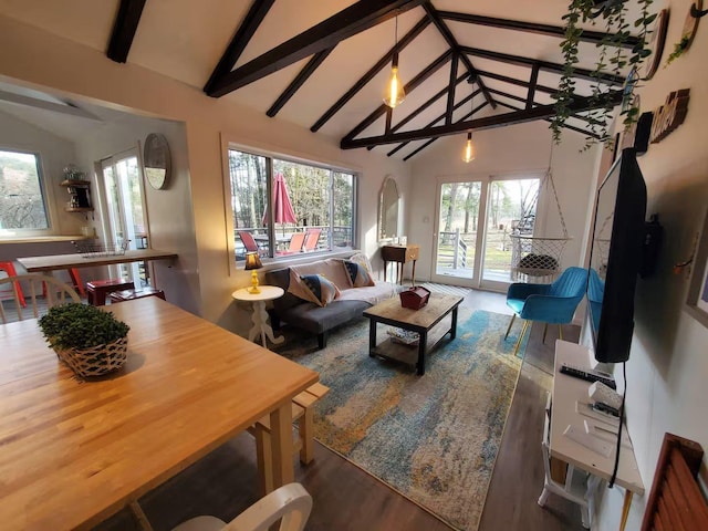 39 E James Ave, Smallwood, NY 12778 - living room with wood finished floors and arched walkways