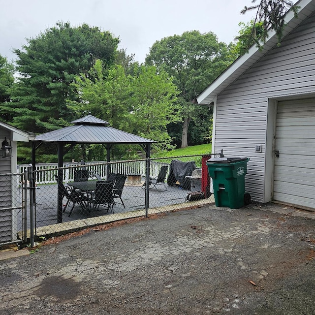 15 Wilmar Ter, Poughkeepsie, NY 12601 - view of patio / terrace featuring a gazebo