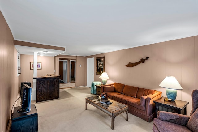 38 Mcarthur Ln, Smithtown, NY 11787 - living area featuring light colored carpet