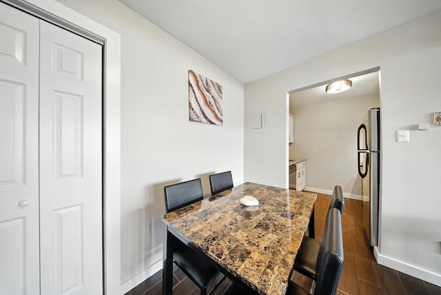42 Inwood Rd, Middletown, NY 10941 - dining area with baseboards and dark wood-type flooring