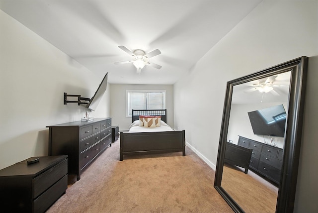 42 Inwood Rd, Middletown, NY 10941 - bedroom featuring light carpet and a ceiling fan