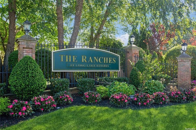 1405 Constance Ln, Port Jefferson Station, NY 11776 - community / neighborhood sign featuring a yard
