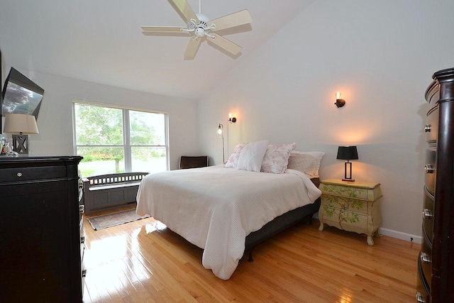1405 Constance Ln, Port Jefferson Station, NY 11776 - bedroom featuring light wood finished floors and high vaulted ceiling