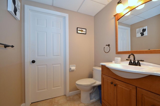 1405 Constance Ln, Port Jefferson Station, NY 11776 - bathroom featuring vanity and tile patterned floors