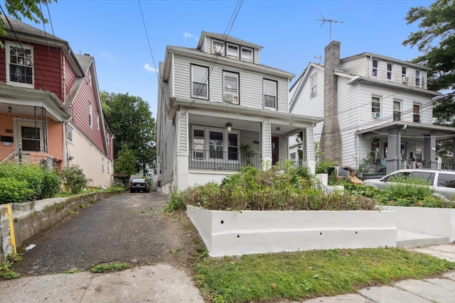 317 Hawthorne Ave, Yonkers, NY 10705 - traditional style home with a porch