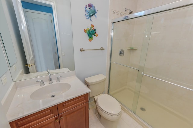 35 Monterrey Dr, Saint James, NY 11780 - full bath featuring a shower stall, vanity, and tile patterned flooring