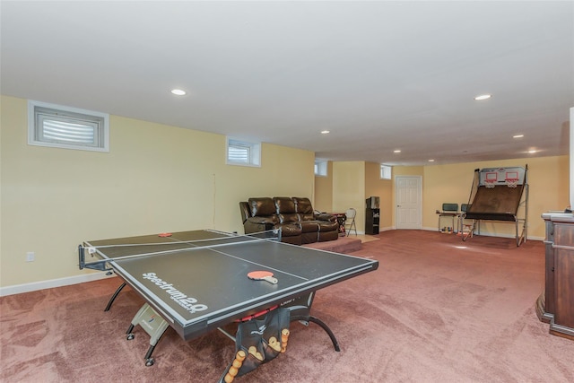 35 Monterrey Dr, Saint James, NY 11780 - playroom with carpet and recessed lighting