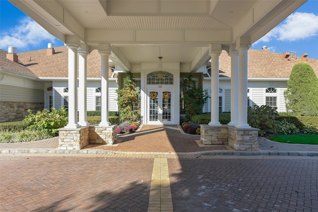 35 Monterrey Dr, Saint James, NY 11780 - doorway to property with french doors