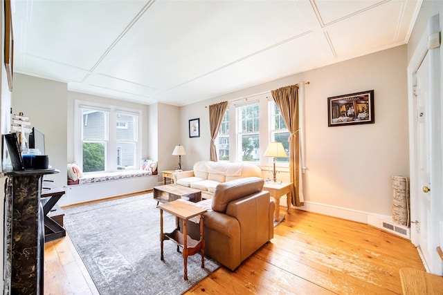 12 Beechwood Ter, Poughkeepsie, NY 12601 - living area with light wood-type flooring and plenty of natural light