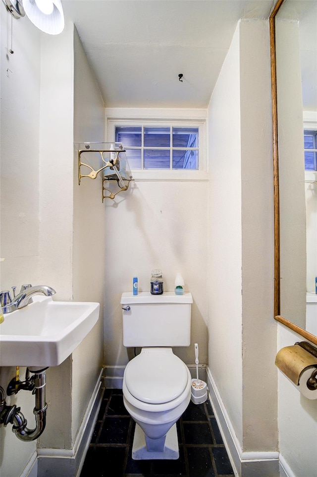 12 Beechwood Ter, Poughkeepsie, NY 12601 - bathroom with toilet and baseboards
