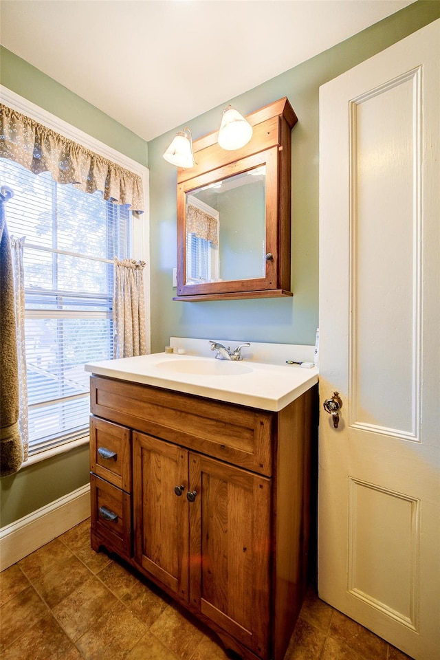 12 Beechwood Ter, Poughkeepsie, NY 12601 - bathroom featuring vanity and baseboards