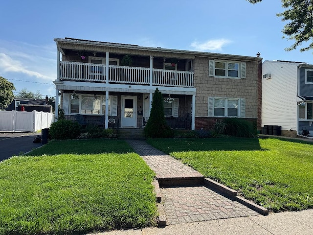 944 Annette Dr, Wantagh, NY 11793 - multi unit property featuring covered porch and a balcony