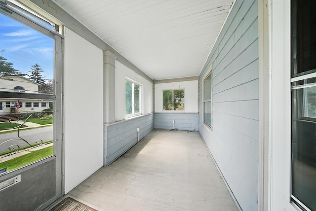 20 Columbia Ave, Middletown, NY 10940 - view of unfurnished sunroom