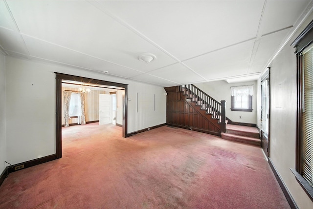20 Columbia Ave, Middletown, NY 10940 - basement featuring stairway and carpet flooring