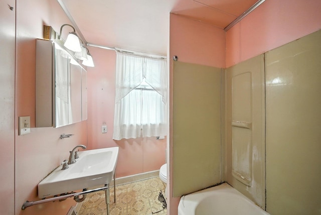 20 Columbia Ave, Middletown, NY 10940 - full bathroom with toilet and tub / shower combination
