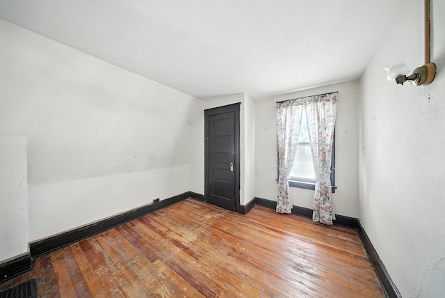 20 Columbia Ave, Middletown, NY 10940 - empty room with hardwood / wood-style floors and baseboards
