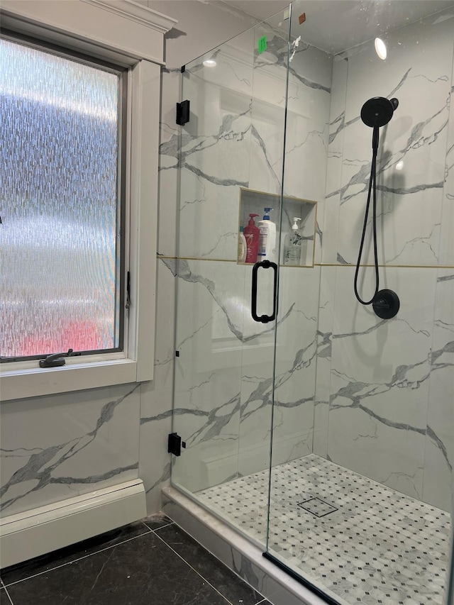 190 Springdale Dr, Ronkonkoma, NY 11779 - full bathroom with a marble finish shower
