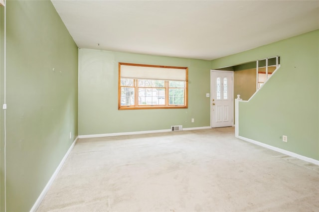 5 Hillaire Pl, Nanuet, NY 10954 - empty room featuring carpet floors and stairs