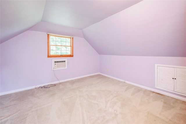 5 Hillaire Pl, Nanuet, NY 10954 - additional living space featuring carpet floors, lofted ceiling, and a wall unit AC