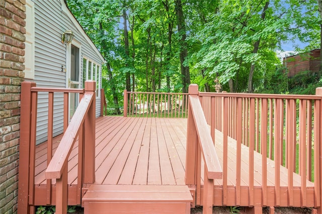 5 Hillaire Pl, Nanuet, NY 10954 - view of wooden deck