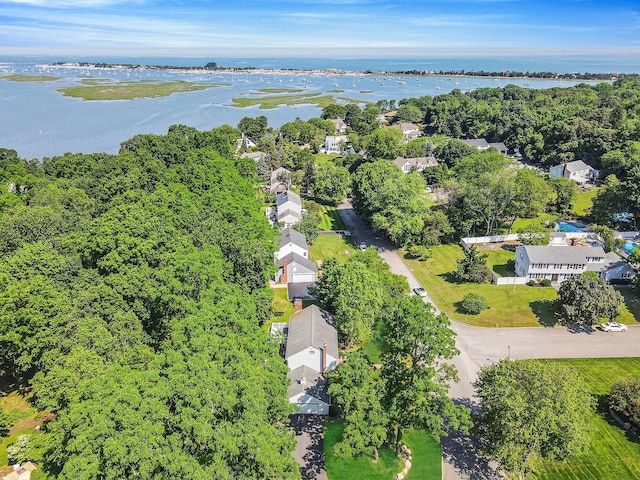 2 Seaview Ln, Mount Sinai, NY 11766 - aerial perspective of suburban area with a nearby body of water